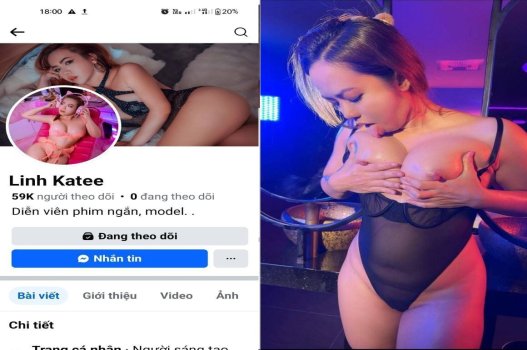 Linh Katee dâm vú to rên la sướng